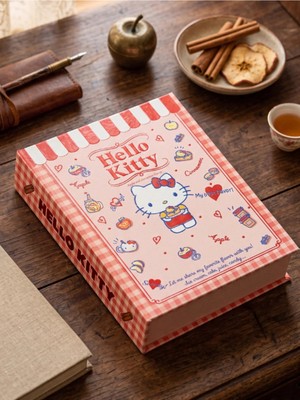 Gifi Kuromi & Hello Kitty Lisanslı Kitap Görünümlü Dekoratif Kutu 10,5X13,5 cm