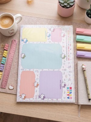Gifi Kuromi & Hello Kitty Lisanslı A4 Planner 29,5x21 cm