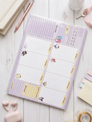 Gifi Kuromi & Hello Kitty Lisanslı A4 Planner 29,5x21 cm