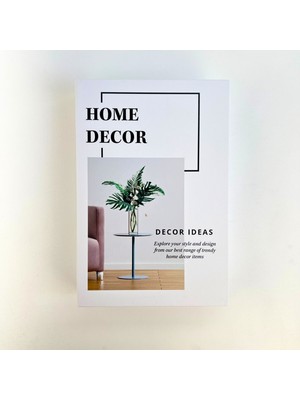 Bak Gel Al Kitap Görünümlü Dekoratif Kutu, Iskandinav Tarzı Gizli Saklama Kutusu Home Decor