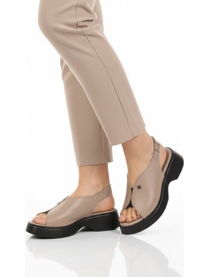 Pierre Cardin Vizon Kadın Topuklu Sandalet