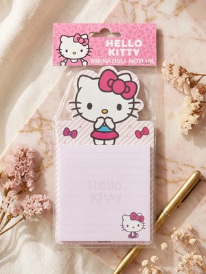 Gifi Kuromi & Hello Kitty Lisanlı Mıknatıslı Notluk