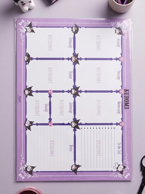 Gifi Kuromi & Hello Kitty Lisanslı A4 Planner 29,5x21 cm