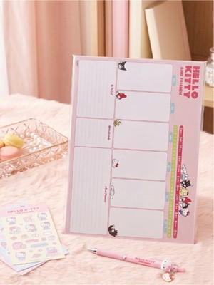Gifi Kuromi & Hello Kitty Lisanslı A4 Planner 29,5x21 cm