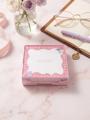 Gifi Kuromi & Hello Kitty Lisanslı Küp Notluk Bloknot