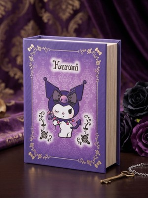 Gifi Kuromi & Hello Kitty Lisanslı Kitap Görünümlü Dekoratif Kutu 10,5X13,5 cm