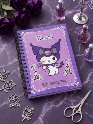 Gifi Kuromi & Hello Kitty Stickerlı Planner Kitap