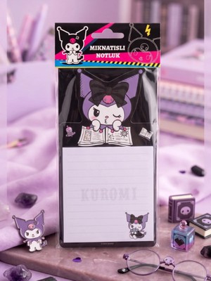Gifi Kuromi & Hello Kitty Lisanlı Mıknatıslı Notluk
