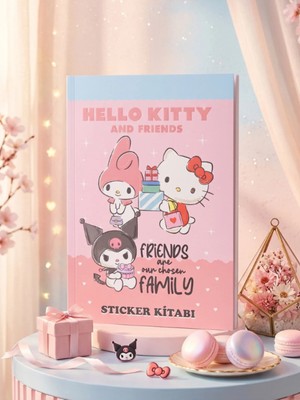 Gifi Kuromi & Hello Kitty Sticker kitabı