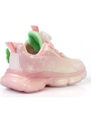 Rocky Sport Swing Ortopedik Çocuk Genç Işıklı Akıllı Bağcıklı Günlük Casual Sneaker Resimli Ayakkabı