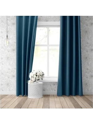 Vivense Etshome Blackout Perde, Indigo, 100X260, 16467