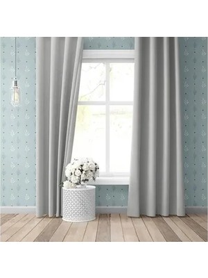 Vivense Etshome Gri Blackout Perde 17591 100X260