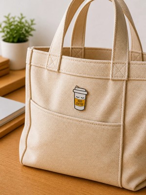 Shu Coffee Need Coffee Pin Rozet | Çanta, Kot Ceket ve Sırt Çantası Aksesuarı