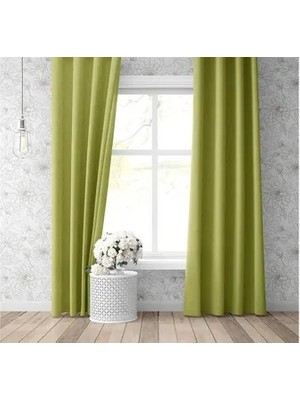 Vivense Etshome Yeşil Blackout Perde 17077 140X260