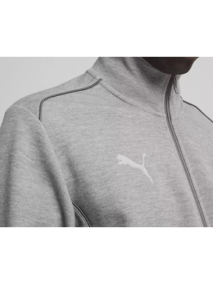Puma Teamgoal Casuals Hooded Erkek Futbol Ceketi 65859533 Gri