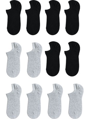QUALITY WALKING Monochrome Series Sneaker Çorap 12'li Set