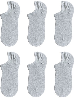 QUALITY WALKING Monochrome Series Sneaker Çorap 6'lı Set