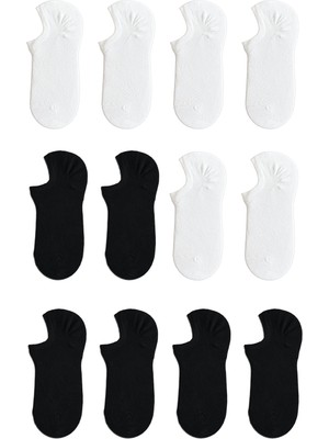 QUALITY WALKING Monochrome Series Sneaker Çorap 12'li Set