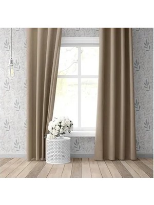 Vivense Etshome Sütlükahve Blackout Perde 140X260
