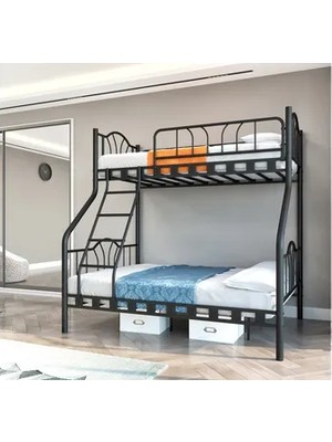 Vivense Argimo Imaj Üçlü Metal Ranza, Siyah, 90X200
