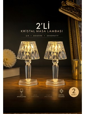 Empressco Bre Home Mini Masa Lambası 10X12 cm Dekoratif Gece Lambası Sıcak Işık Ortam Lambader Küçük Boy Abajur - Fiyatı, Yorumları