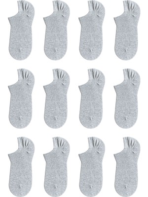 QUALITY WALKING Monochrome Series Sneaker Çorap 12'li Set