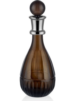 Lamedore Dekoratif Şişe Kapaklı Kahve 10,5X28,5 cm 1PRO-15248KH