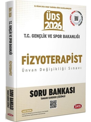 Data Yayınları 2026 Üds Gençlik ve Spor Bakanlığı Fizyoterapist Soru Bankası