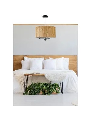 Vivense Bambu 07 Abajurlu Üçlü Sarkıt Avize