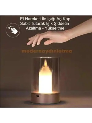 Empressco Cata Şarjlı Mum Dekor Masa Lambasu CT-8432 - Fiyatı, Yorumları