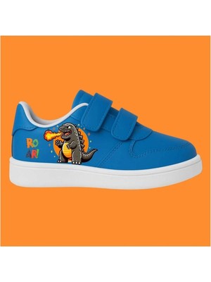 Archie Pet Sinirli Dinazor ve Ateşi Baskılı Erkek Çocuk Spor Ayakkabı