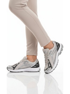Walkway Buz Gri Hafızalı Taban Unisex Spor Ayakkabı