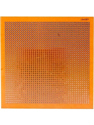 TeknoKapsül Delikli Plaket 120X120 mm