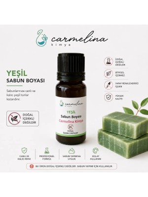 Carmelina Yeşil Sabun Boyası