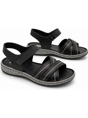 Patron Shoes Kadın Hakiki Deri Ortopedik Sandalet – Gün Boyu Konfor, Şıklık ve Hafiflik Sunan Yazlık Ayakkabı
