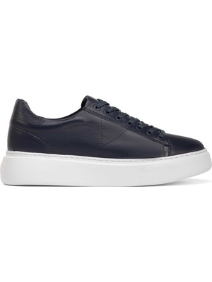 Tergan Four Season Tergan Lacivert Hakiki Deri Erkek Sneaker - E4MEAY057784-A31