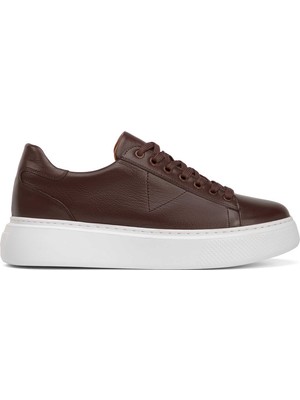 Tergan Four Season Tergan Kahverengi Hakiki Deri Erkek Sneaker - E4MEAY057784-A24