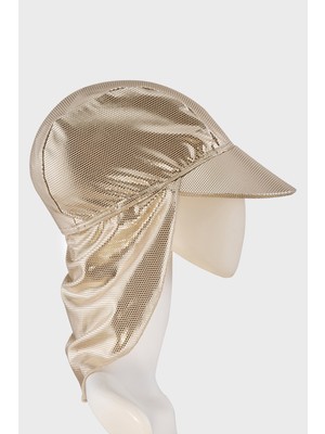 Slipstop Zelma Gold Junior Desenli Upf 50+ Korumalı Güneş Şapka Kız Çocuk Şapka SK2614000008