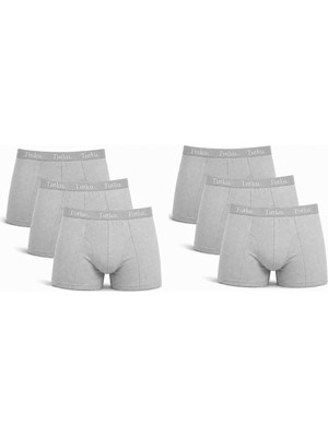 Tutku Paket 6'lı 0114 Likralı Erkek Boxer   Abani Classic