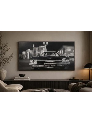 Vivense Vintage Chevrolet Orijinal Yağlı Boya Tablo