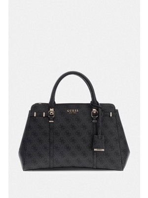 Guess Leona Logo Antrasit Kadın El Çantası HWSG9917060-CLO