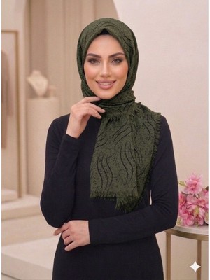 Butik Kaliteli Yüzde 95 Pamuk Eşarp Yazma
