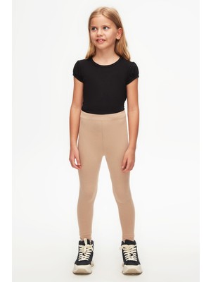 Lovetti Kemik Kız Çocuk Yazlık Basic Tayt