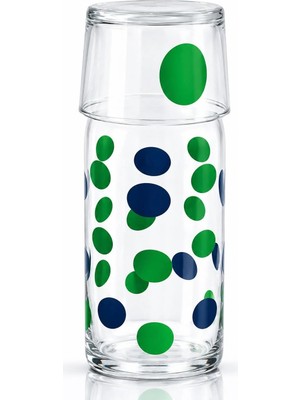 United Colors Of Benetton BE-KCT0029  Cam Çok Renkli Sürahi ve Bardak Takım