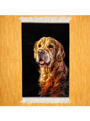 Mevlana Bazaar Golden Retriever 60 x 90 Iran Duvar Halısı
