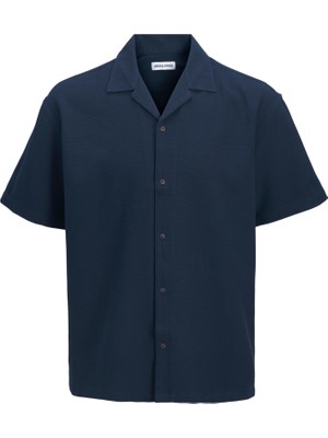 Jack & Jones Erkek Resort Yaka Kisa Kollu Gömlek - Global