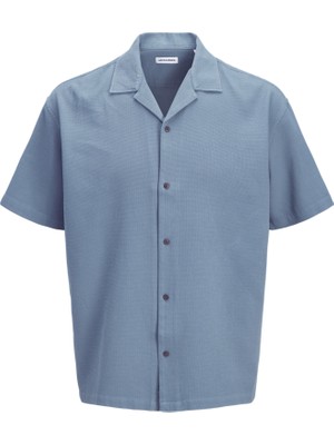 Jack & Jones Erkek Resort Yaka Kisa Kollu Gömlek - Global