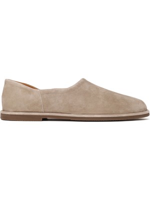 Derimod Erkek Bej Süet Deri Loafer 26SFD698010