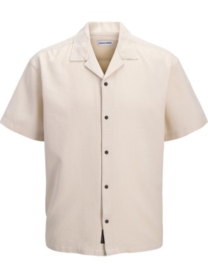Jack & Jones Erkek Resort Yaka Kisa Kollu Gömlek - Global