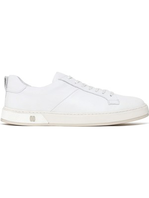 Derimod Erkek Beyaz Bağcıklı Kalın Tabanlı Deri Sneaker 26SFD700218